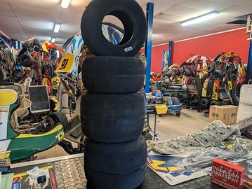 Set Gomme NUOVE Go-Kart LeCont Option ed LH-03
