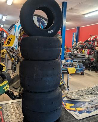 Set Gomme NUOVE Go-Kart LeCont Option ed LH-03