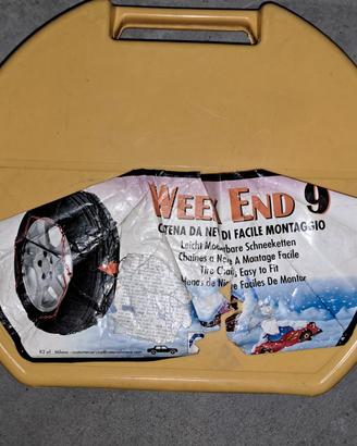 Catena da neve nuove x gruppo 9 es. 205-55-16