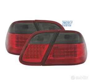 FANALI PER MERCEDES CLK W208 97-02 LED ROSSO AFFUM