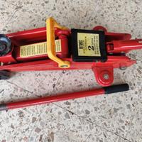 Cric sollevatore martinetto idraulico 2T auto