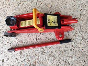 Cric sollevatore martinetto idraulico 2T auto