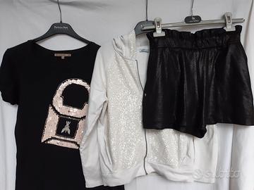 Patrizia Pepe: set t-shirt + short + felpa