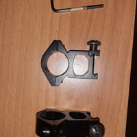 Attacco ottica o gadget softair rialzato