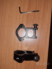 Attacco ottica o gadget softair rialzato