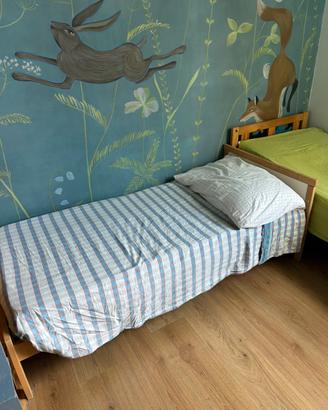 Due letti bambini montessori ikea