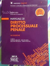 Manuale di Diritto Processuale Penale Ed.Simone
