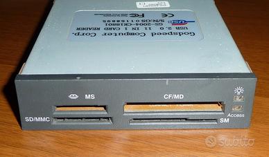 Lettore di schede - Card reader USB 2.0
