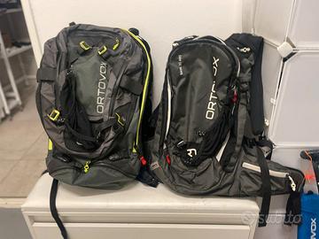 n.2 zaini Ortovox ABS Airbag valanga 32+7 e 20l