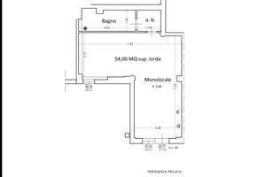 Monolocale in via Ancona, Prato