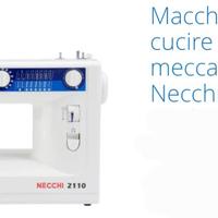 MACCHINA CUCIRE NECCHI 2110 E MOBILETTO CON  ELEVA
