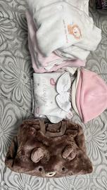 Set abbigliamento bimba 0-1mese