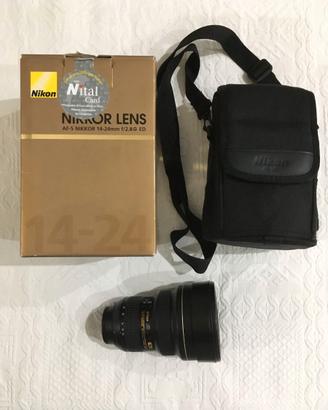 OBIETTIVO NIKON AF-S NIKKOR 14-24 mm F/2.8 G ED