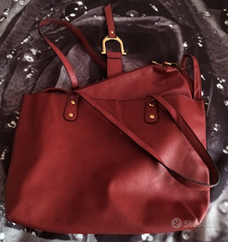 Borsa a spalla bordeaux