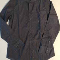 CAMICIA uomo colore Nero a pois BASTONCINO