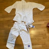 kimono bianco aikido-karate tg 130cm
