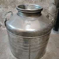 Bidone Sansone in acciaio inox 30 litri con manici