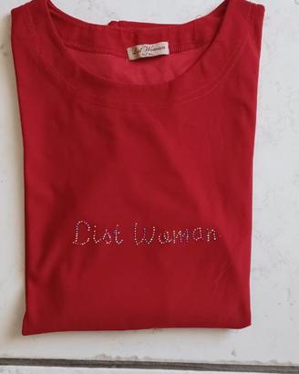 Maglia rossa XL maniche lunghe