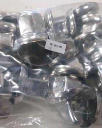 COPRI DADI CAMION RUSPA 32 33 CROMATI INOX