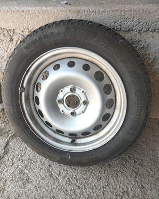 Gomme termiche con cerchi Smart Fortwo 453