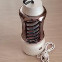 Lampada portatile ricaricabile x eliminare zanzare