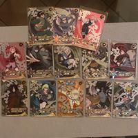 Naruto Kayou lotto di 13 carte UR