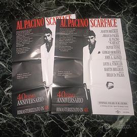 POSTER SCARFACE 40° ANNIVERSARIO 