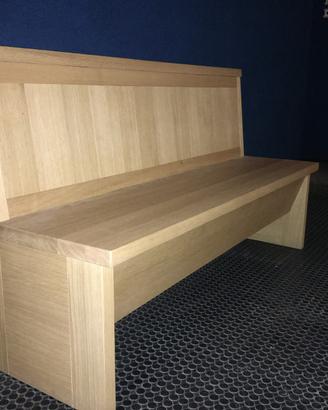 Panca in rovere