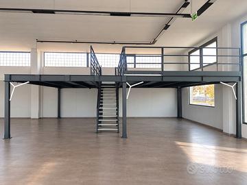 SOPPALCO INDUSTRIALE 62 MQ COMPLETO DI SCALA