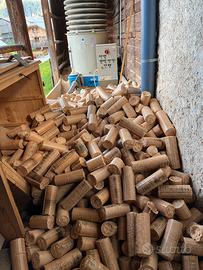 Bricchetti/tronchetti in legno