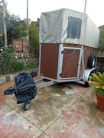 Trailer trasporto cavalli