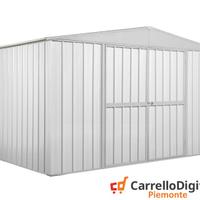 Box in lamiera di Acciaio 360x260cm 9mq bianco