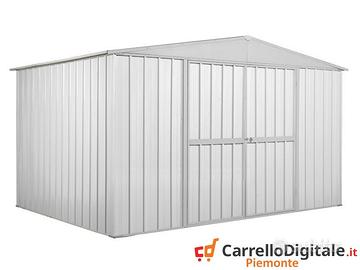 Box in lamiera di Acciaio 360x260cm 9mq bianco