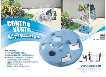 Base per stendibiancheria a torre Contro Vento, ri