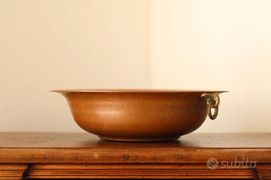 catino di rame vintage