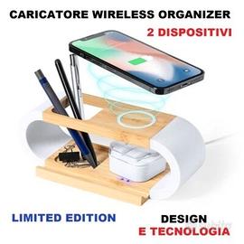Caricatore wireless per 2 dispositivi 