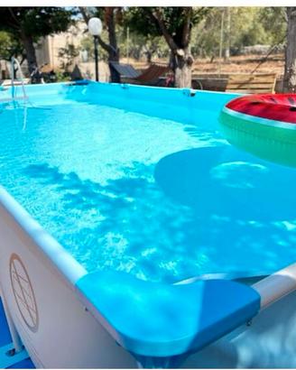 Piscina fuoriterra 450x220x84