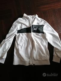 giacca Nike bianca e nera 