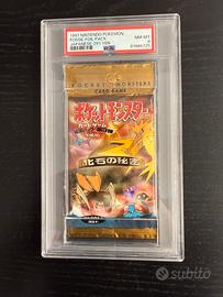 Pokemon Fossil Pack PSA 8 Jap 1997 Sigillata
