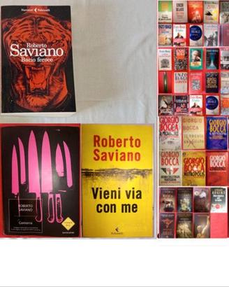 Libri R. Saviano, e altri autori italiani/stranier