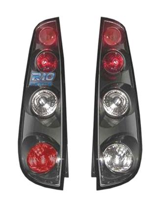 FANALI FORD FIESTA MK5 02-05 FONDO NERO