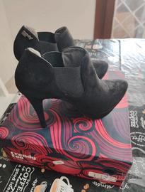 Stivaletti Trendy Too neri con tacco a spillo n.38