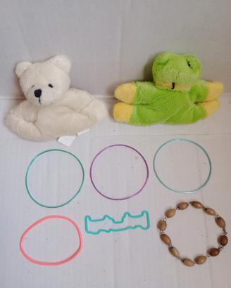 Due Peluches Gesco Spa & Sei Braccialetti 