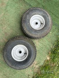 Ruote trattorino MTD frontali tagliarrba