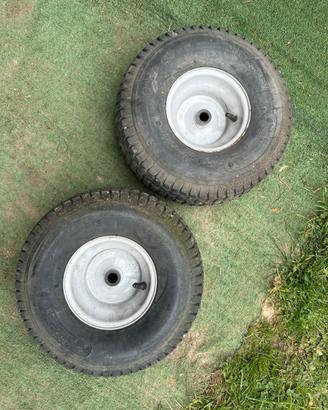 Ruote trattorino MTD frontali tagliarrba