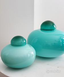 Vasi IVV anni 80 color Tiffany