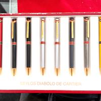 Collezione di penne Ferrari e Cartier