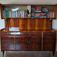 Mobile credenza libreria vintage anni '50/'60