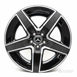 4 cerchi lega mercedes benz glc r19 lt6356