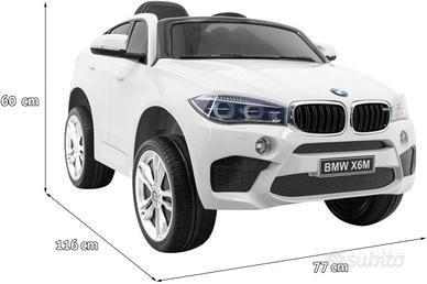 Macchina elettrica x bambini bmw x6